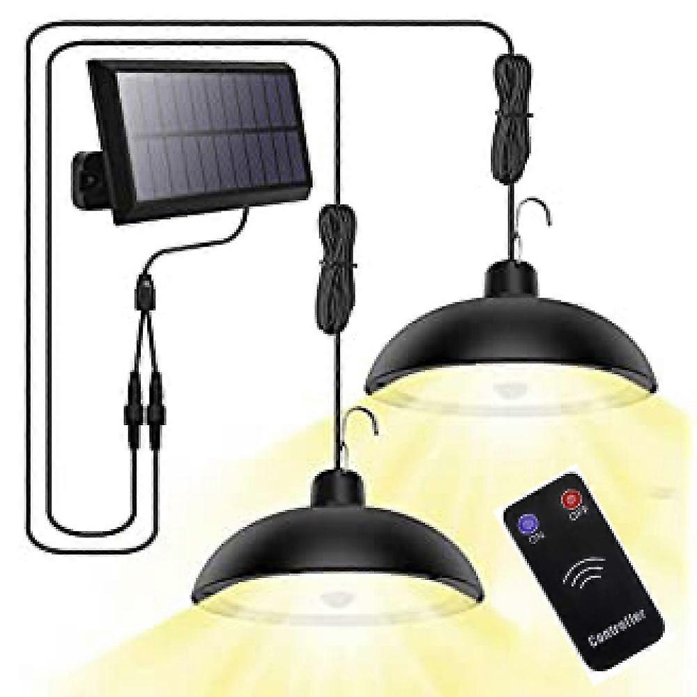 Beinhome Solar Lights for Outdoor Use with Remote Control, Solar Hanging Lamp