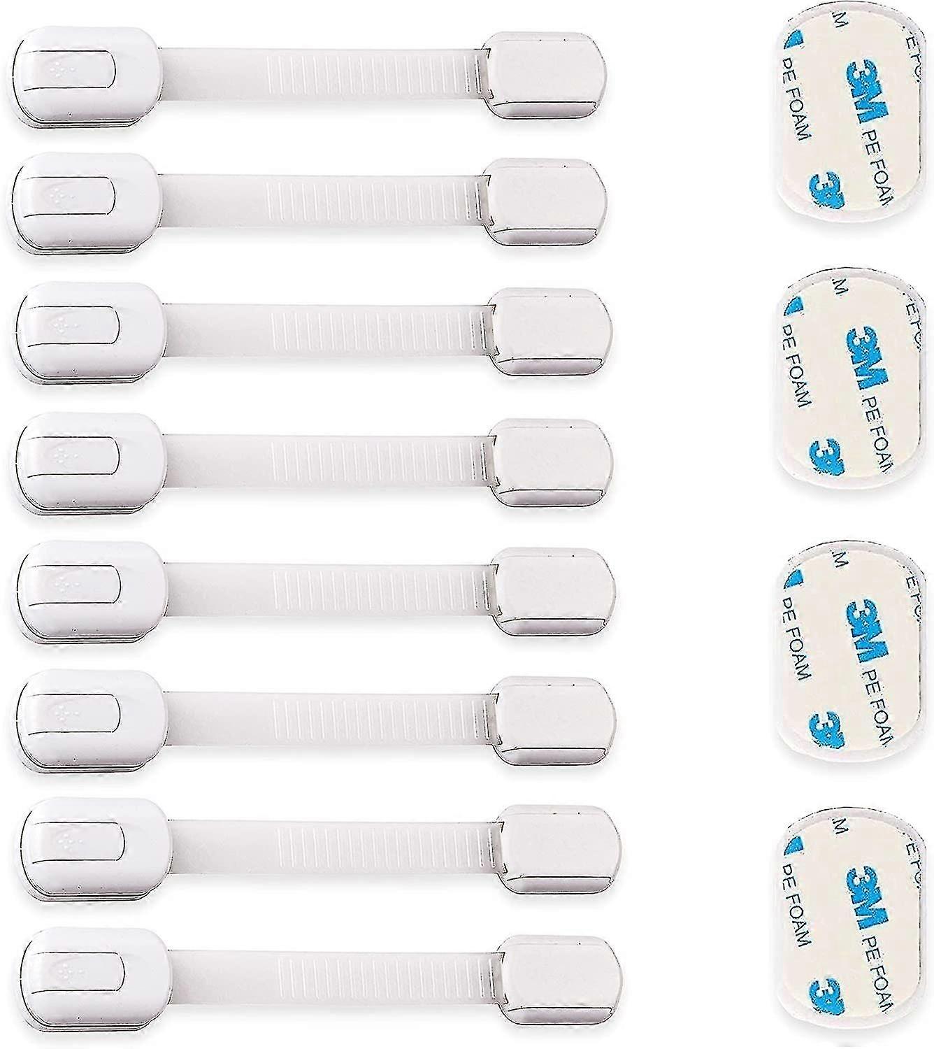 Adjustable Child Safety Lock, Easy To Install 8 Pieces