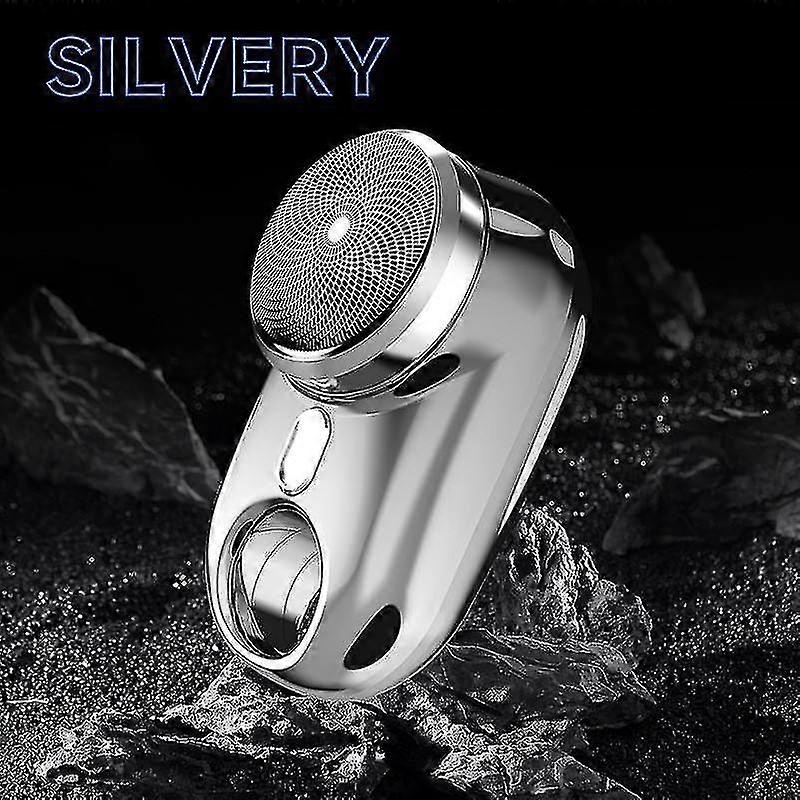 Usb Rechargeable Razor Easy One-button Use For Home,car,travel Electric Razor For Men, Mini-shave Portable Foil Shaver, Pocket Size Portable Shaver We