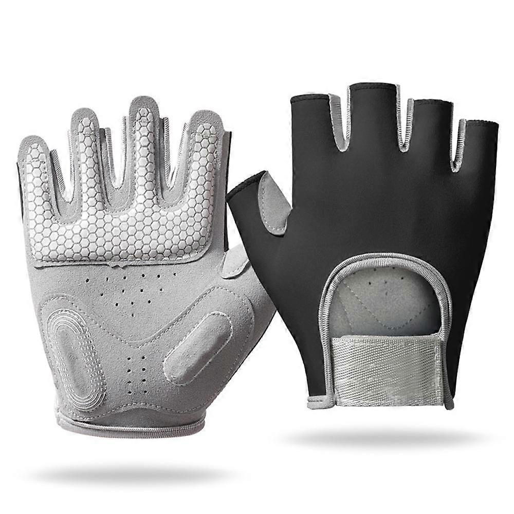 Gants d'exercice : Gants d'exercice demi-doigt pour femmes, utilisés pour l'haltérophilie