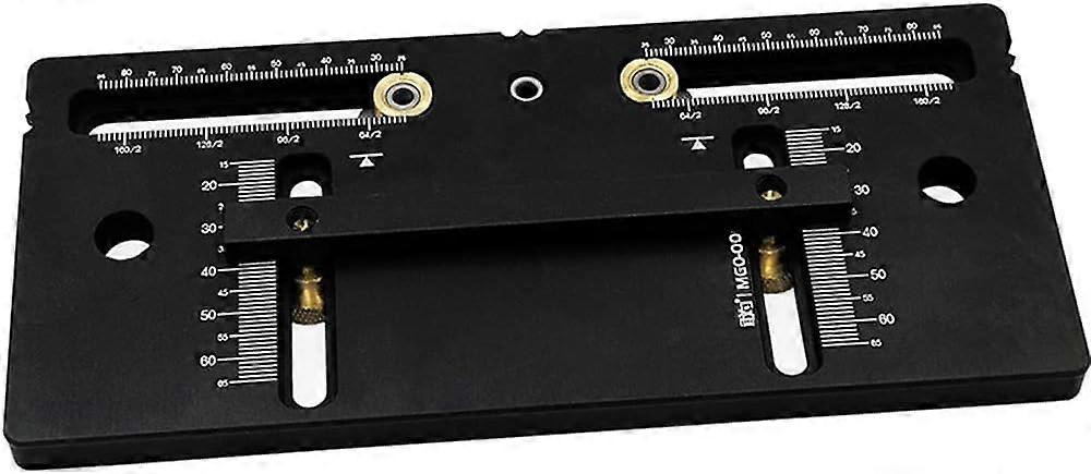 Drilling template for kitchen cupboard handle