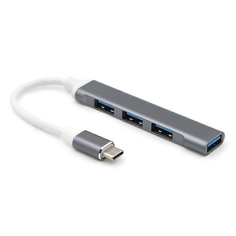 USB C HUB Type C to 3x USB 2.0 + USB 3.0 Splitter Adapter HUB 4 Port for Laptop