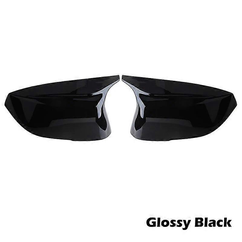 Rhyming Rearview Mirror Cover Side Mirror Caps Horn Style Fit For Fit For Infiniti QX30 Q50S Q50 Q60 Q70 2014 - 2021
