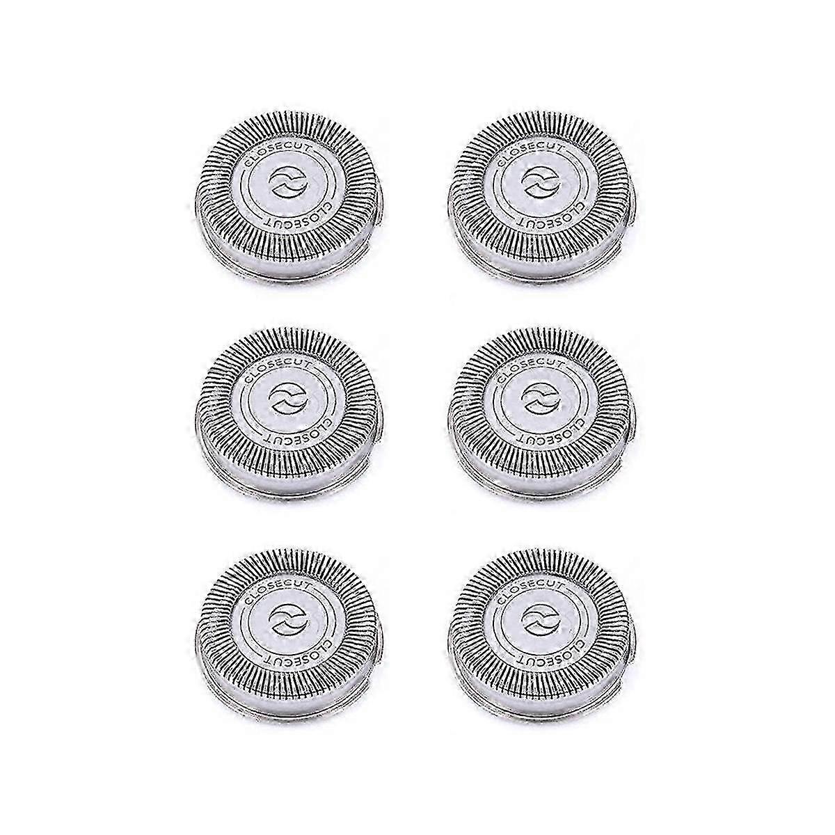 Exquisite 6pack Sh30 Replacement Heads compatible Shaver Series 3000, 2000, 1000 And S738, With Durable Sharp