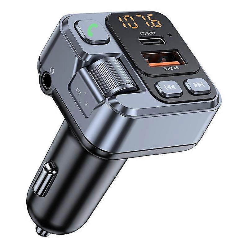 Fast Charger Wireless Bluetooth 5.1 FM Transmitter Car Kit