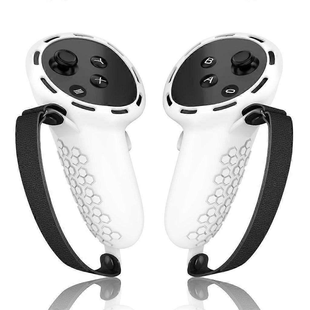 For Quest3 VR Game Handle Grip Touch Controller Cover and Finger Joint Strap