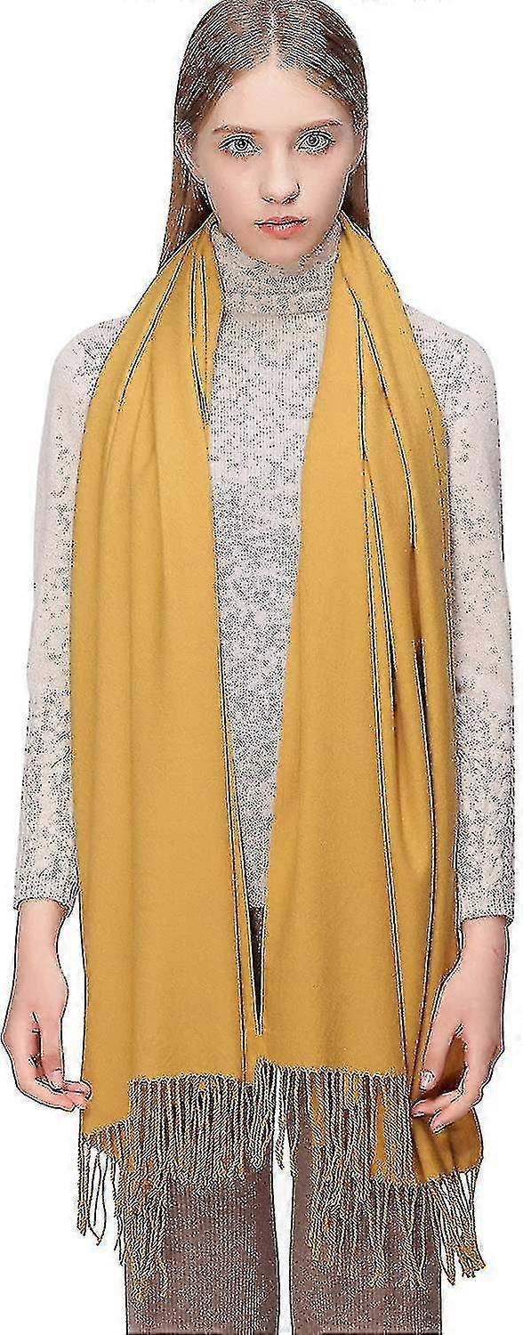 Foulard pour femmes Pashmina châles et enveloppements pour robe de soirée demoiselle d'honneur mariage mariée hiver chaud long grands foulards