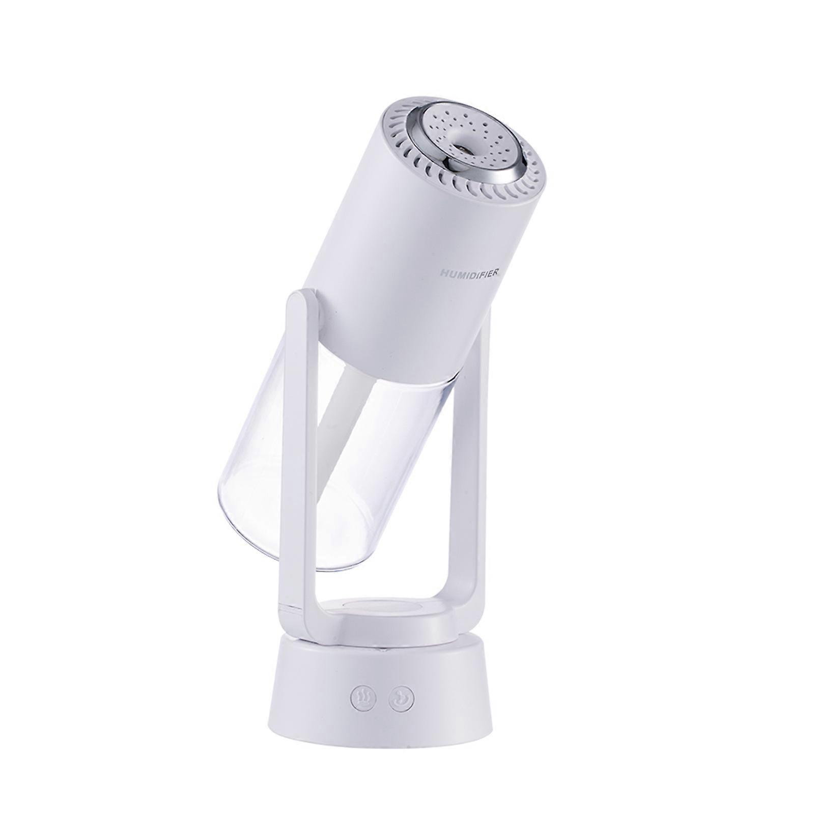 Auto-Rotate Mini Humidifier with Colorful Night Light 200ml Small Humidifiers 3 in 1 Spray Humidifier Anion Air Purifier Aroma Diffuser Rechargeable Q