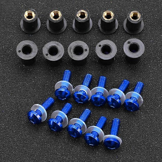 Back Protectors For honda VFR 800 1200 750 F/R/S/FH/FV VFR800 F FIWI VTEC 10PCS Motorcycle 5mm Windscreen Windshield Bolts Screw Fastener Nuts