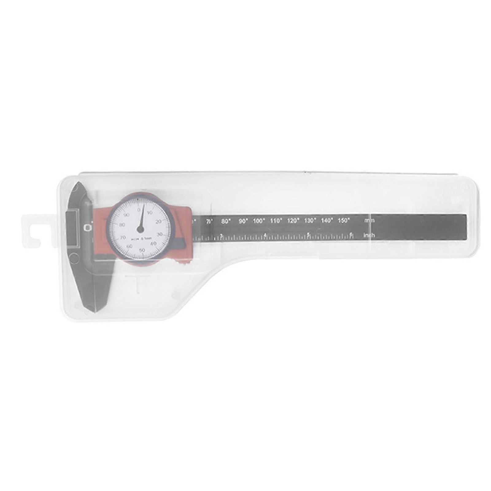 Dial Caliper 150mm Plastic Electronic Vernier Caliper 6 Inch Micrometer Gauge