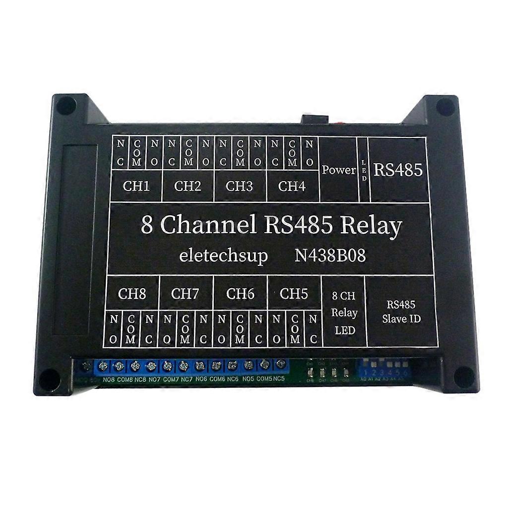 Multi-Function RS485 Relay Modbus Rtu Relay Board for PLC Output Expansion