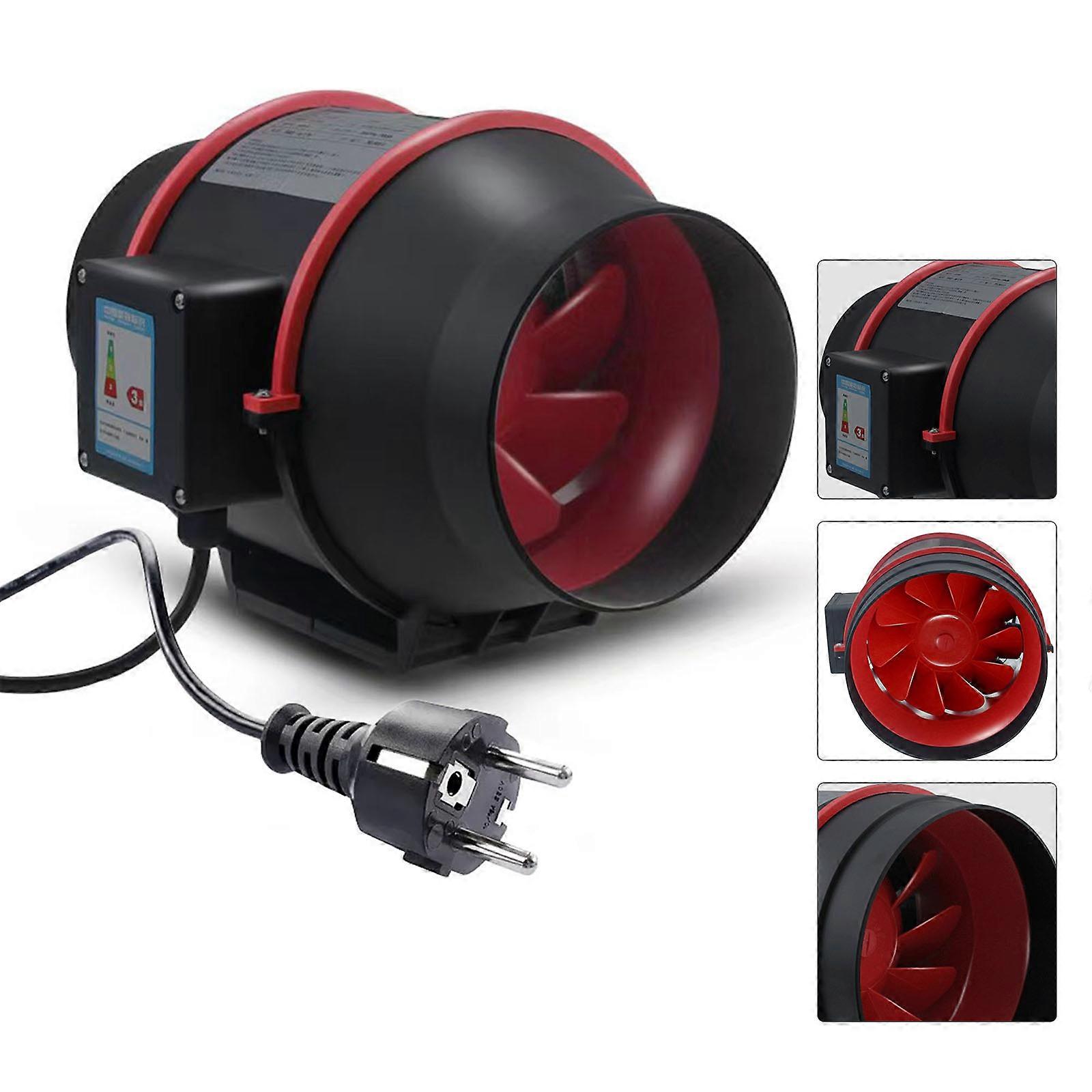 Flue Fan 100Mm Speed Control Mixed Flow Inline Fan Circular 4 Inch Pipe High Speed Quiet Exhaust Ventilation Fan Duct Fan