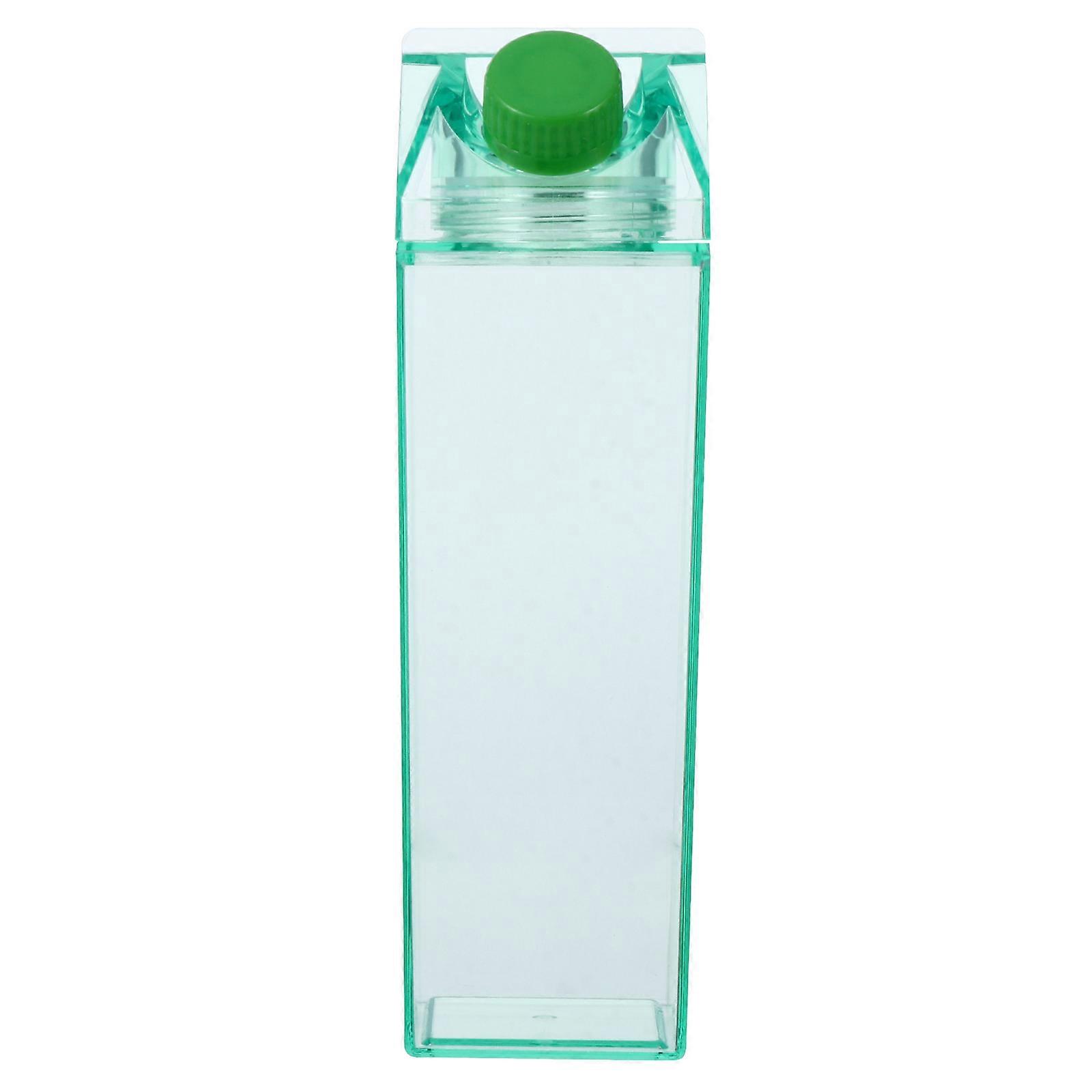 1pc Drink Bottle Empty 500ml Storage Bottle Transparent Plastic Milk Bottle