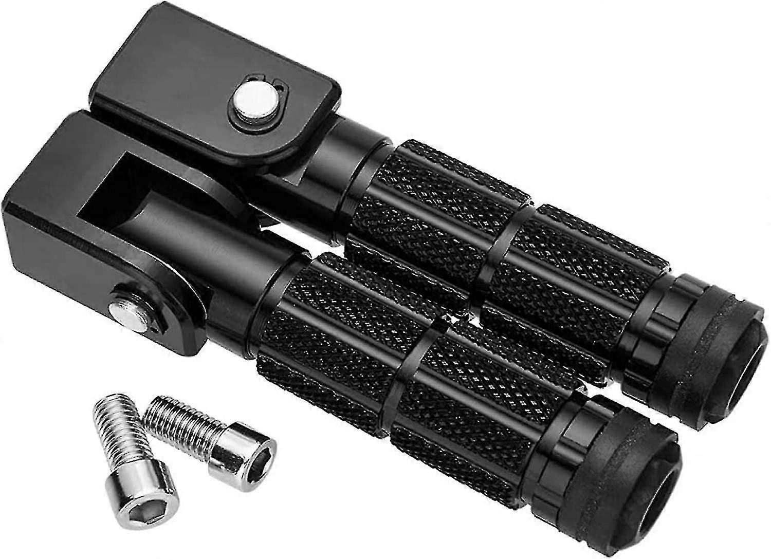 יתדות רגלי אופנוע 8 מ"מ אוניברסלי אופנוע יתדות רגליים מתקפלות יתדות רגליים זכר אופנוע משענות רגליים לאופנוע אביזרים לאופנוע איש