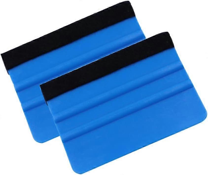 2 Plastic Squeegees for Soft Vinyl Sticker - Window Tint Tool (2pcs)