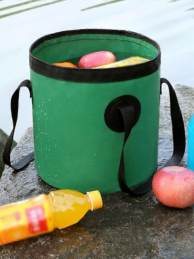 20L Collapsible Bucket with Handles,Foldable Water Container Portable Wash Basin for Fishing, Camping, Hiking, Backpacking