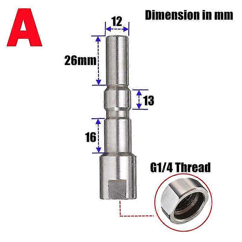 Quick Release Plug Connector For Nilfisk Alto Kew Wap Calm Ar Ipc Portotecnica Wash Gun Lance Adapter With G14 Thread - Z