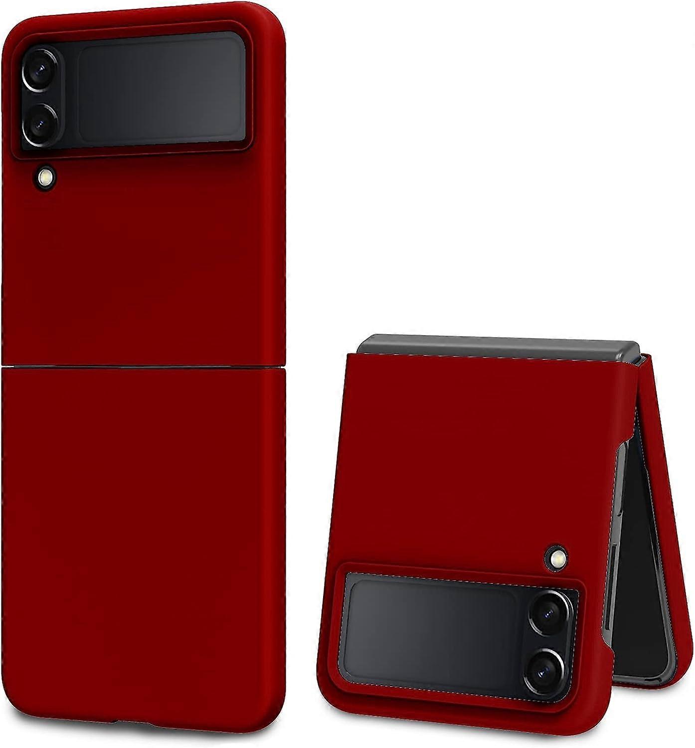 Case Compatible with Samsung Galaxy Z Flip 4 5G Galaxy Z Flip 4 Cover Matte Ultra Thin Hard PC Shookproof Folding Protective Phone Case Compatible wit