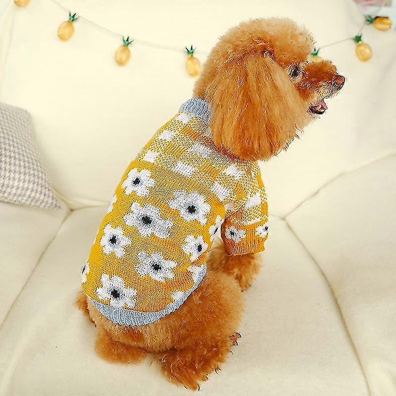 Soft Thick Winter Warm Knitted Sweater For Small Pet Dogs