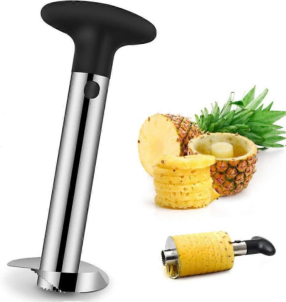 Stainless steel pineapple peeler