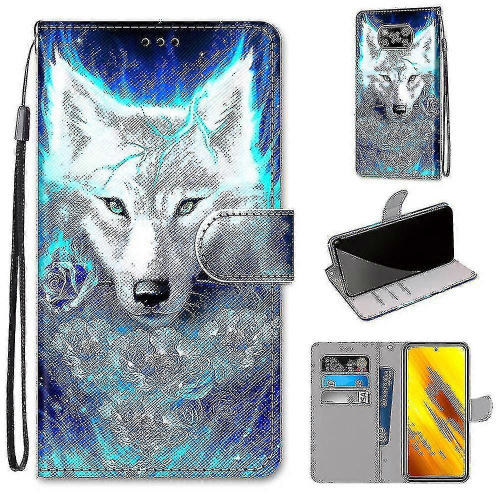 Xiaomi Poco X3/x3 Nfc Rose Wolf Mobile Case