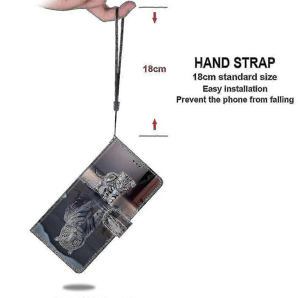 Oppo A15/15s Cat devient Tiger Moblie Case