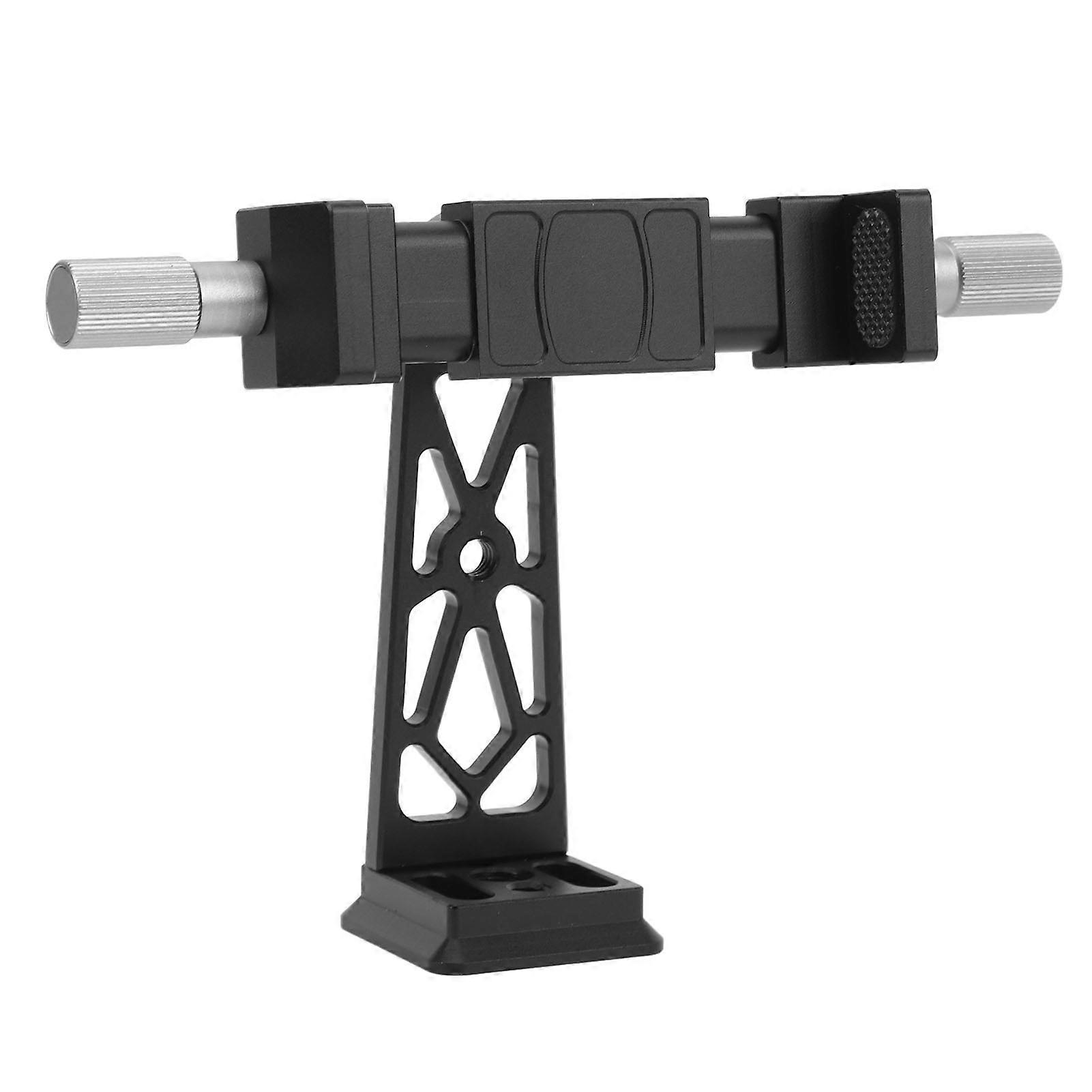 Metal Vertical Horizontal Phone Clamp Rotatable Phone Holder Clip for Photography Live Streaming Video Bird Watching 