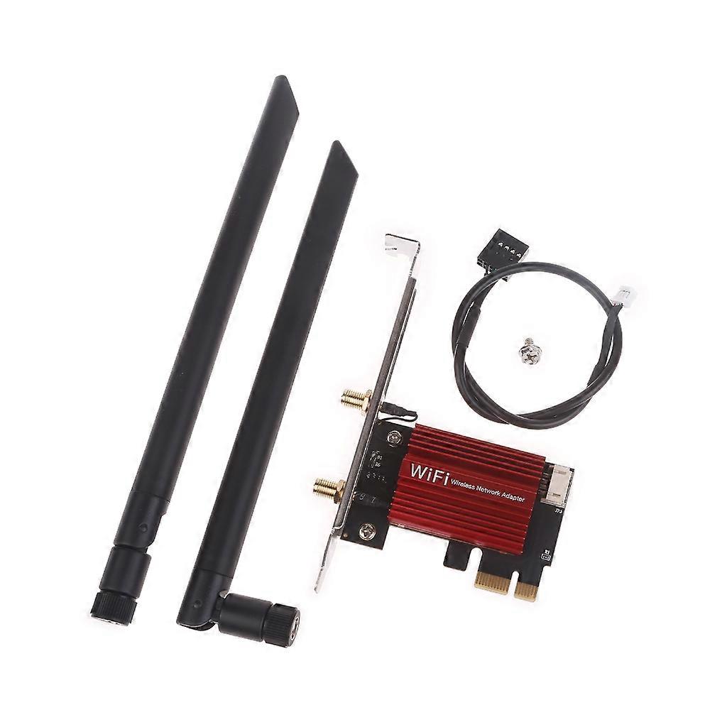 Dual Band AX1800 Pro Wifi6 Wireless Network Adapter 1800Mbps BT5.2 Wifi Card 2.4G/5Ghz for Microsoft for Windows10 /11