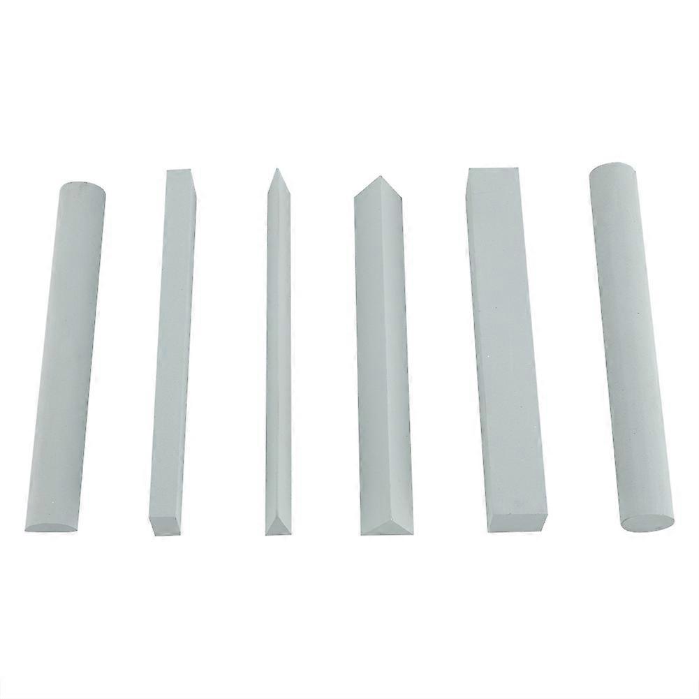6PCS 800 Grits Oil Stone Sharpener Sharpening Stone Whetstone Tool