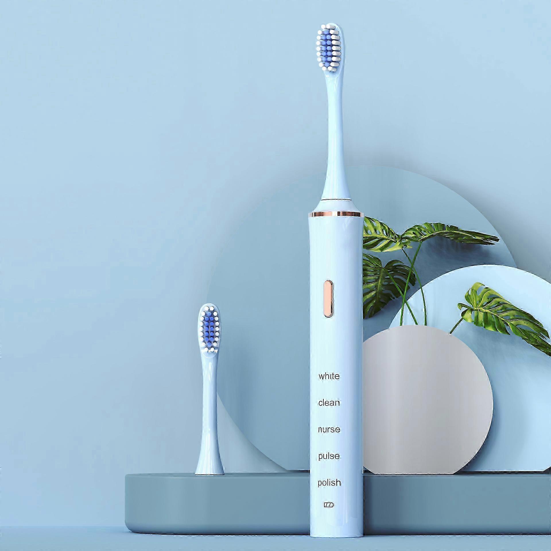 5-Speed Sonic Electric Toothbrush for Couples, USB Rechargeable