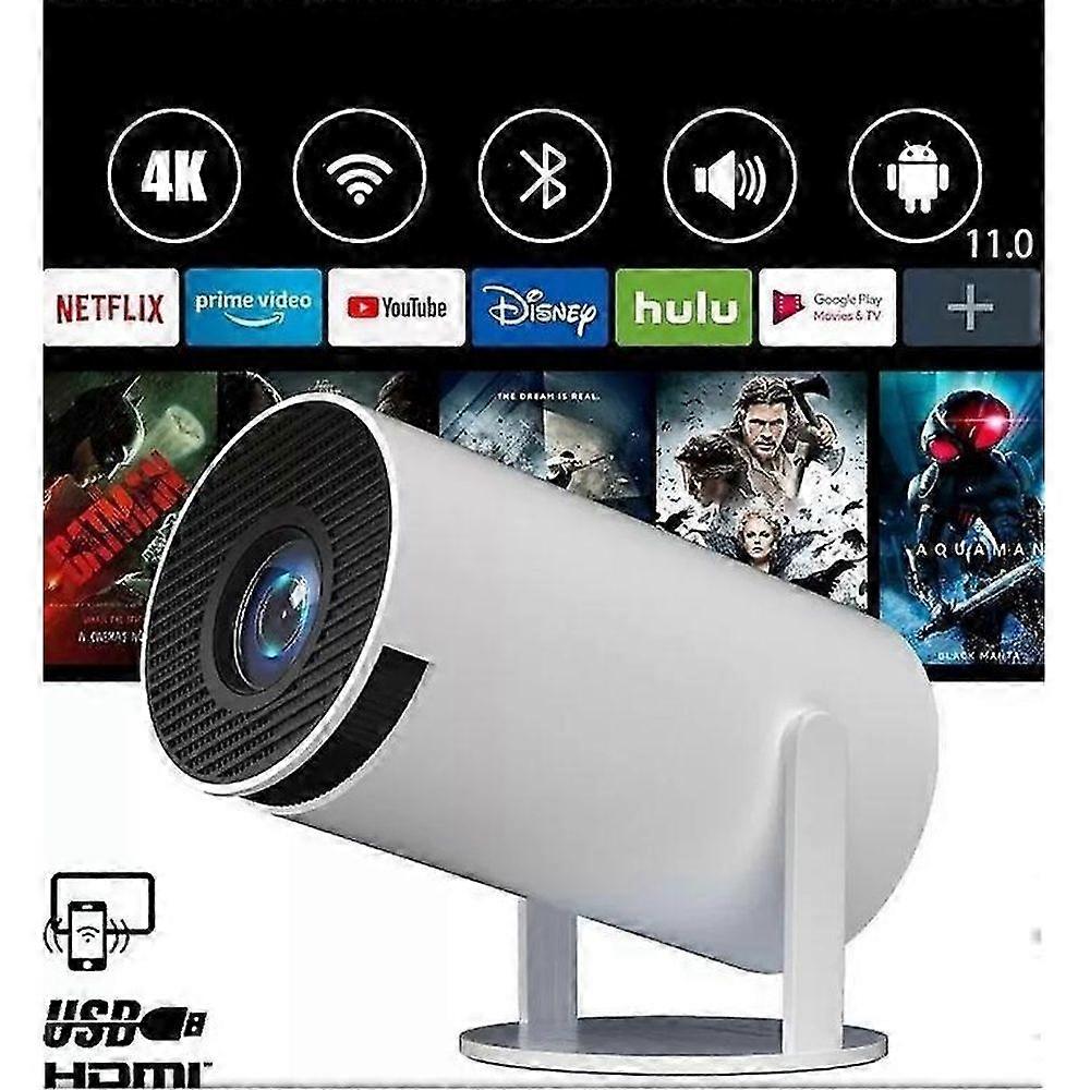 Proiector 5g 4k Smart Hd Wifi Bluetooth Hdmi USB iOS / android Home Theater Marea Britanie (EPA02)