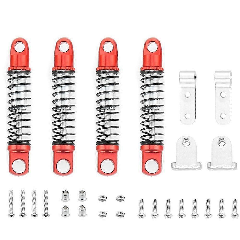 Metal Front And Rear Damper With Mount Fixed For D12 1/10 Rc Car Upgrades Parts Accessories,4