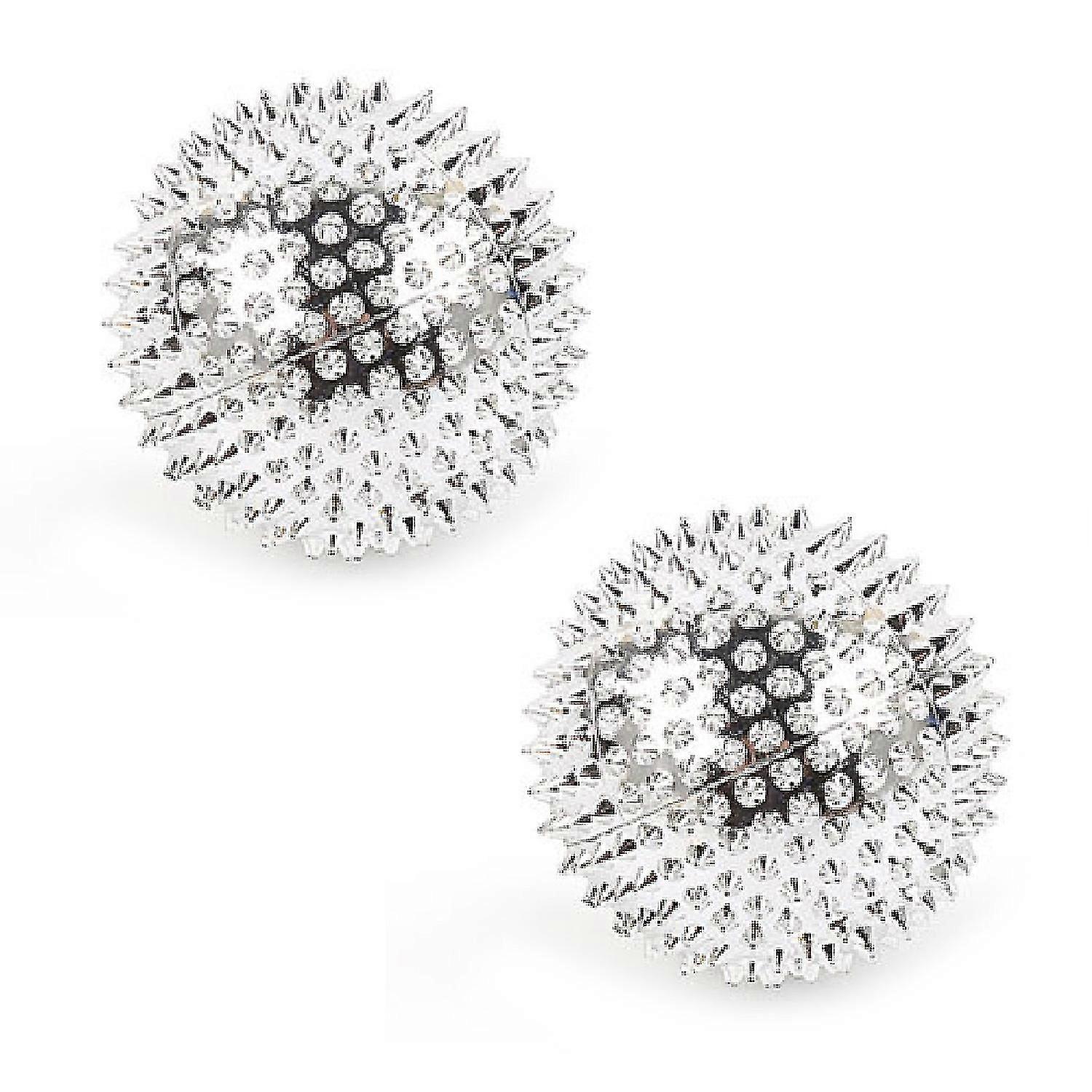 2pcs Massageball mit Nadeln-Akupressur Active Massager Spiky Hard Massaging Tool für Handfuß