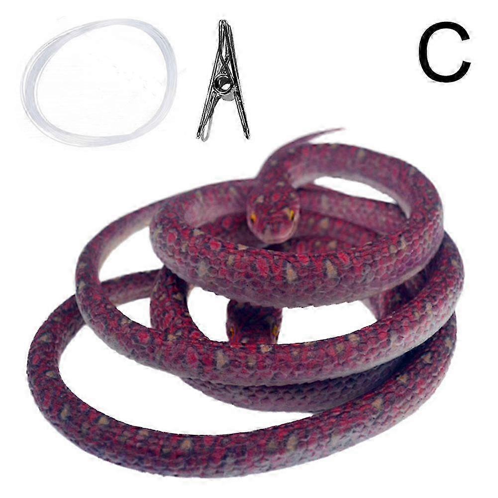 70CM Simulation Prank Toy Various Simulation Fake Snake Models Snake Toy