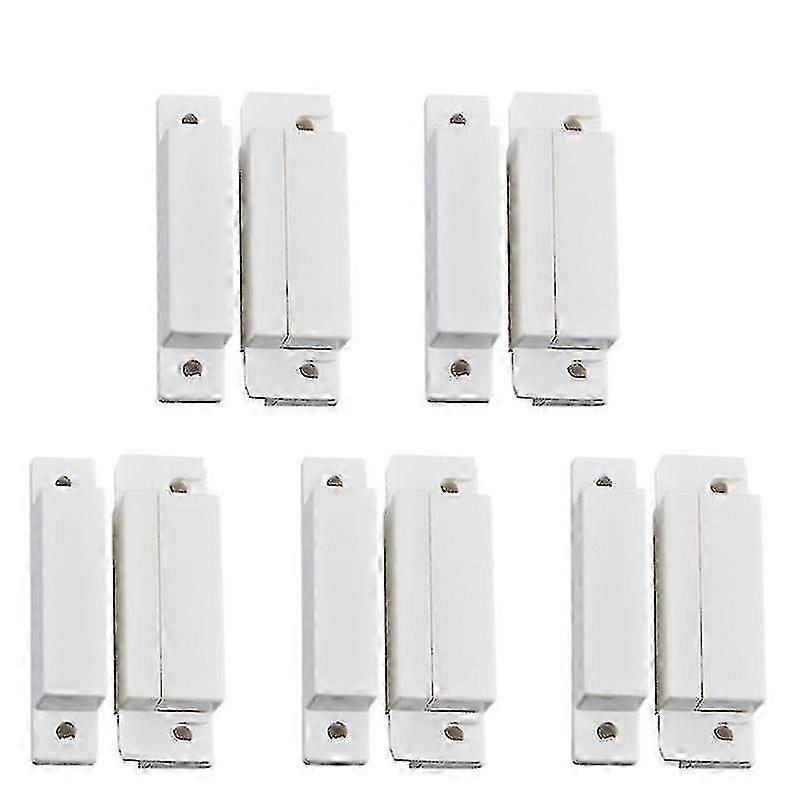 overflate montering kablet nc dør kontakt sensor alarm for dør vindu skap 10pcs