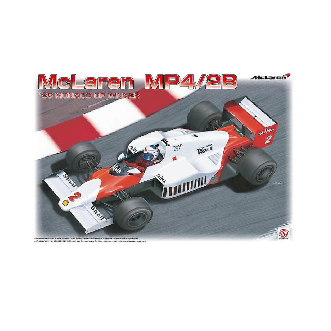 Beemax Mclaren MP4/2B Monaco 1985 Model Kit