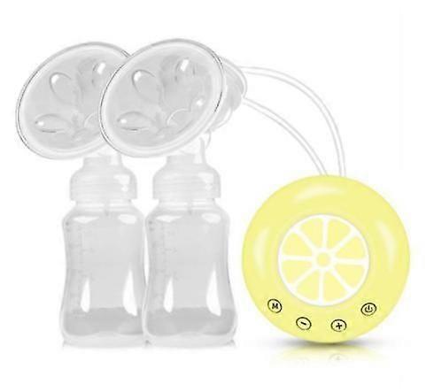 Electric breast pump, portable double-suction breastfeeding pump and LED display touch screen