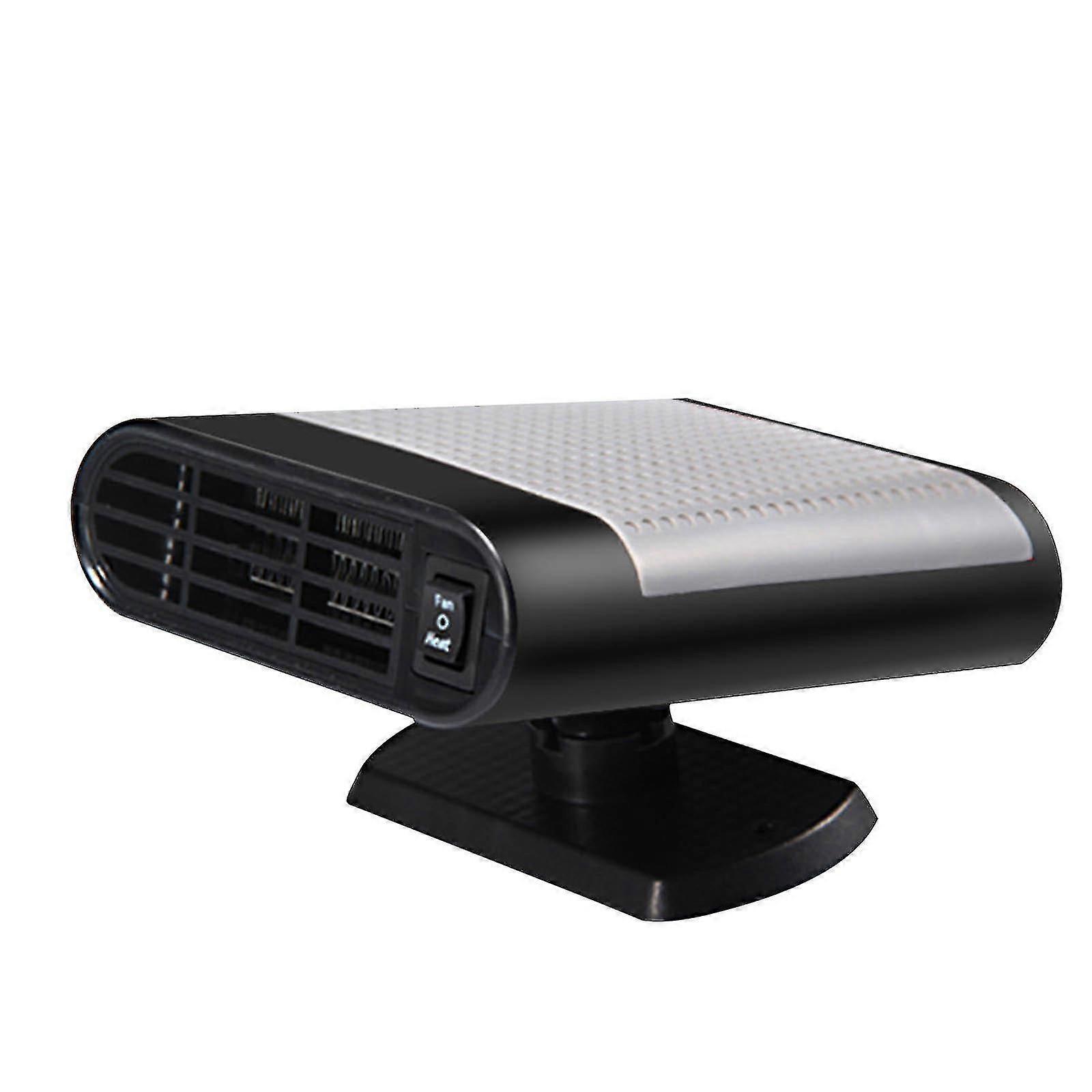Winter Car Heater, Defogging Heater, Fast Heater Cooling And Heating Dual-purpose Fan(1pcs, Black)