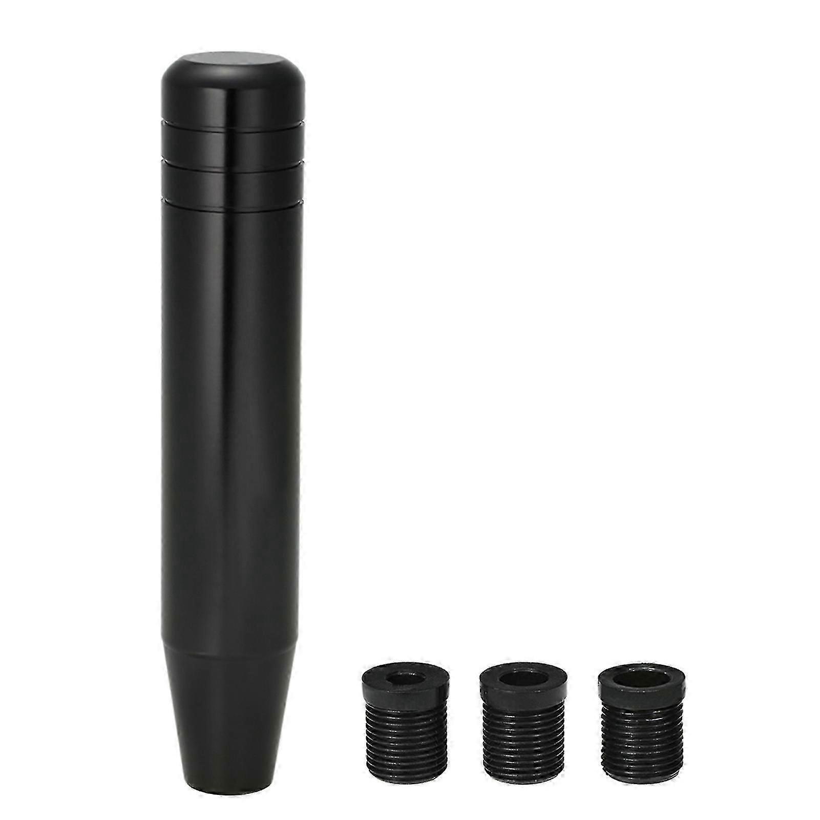 أسود 18cm طول العالمي الألومنيوم سيارة شاحنة سباق والعتاد التحول مقبض عصا مع 3 محول