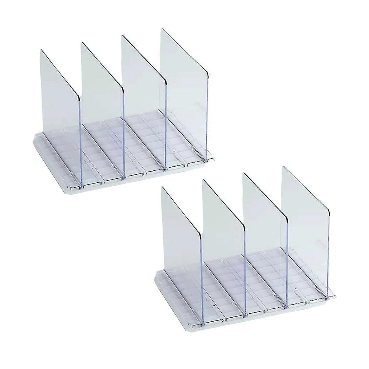 2Pack τσάντα &; διοργανωτής πορτοφολιών για ντουλάπα, διευθετήσιμα σαφή διαχωριστικά συμπλέκτη ραφιών τσαντών για οργανωτή ντουλάπας και αποθήκευση