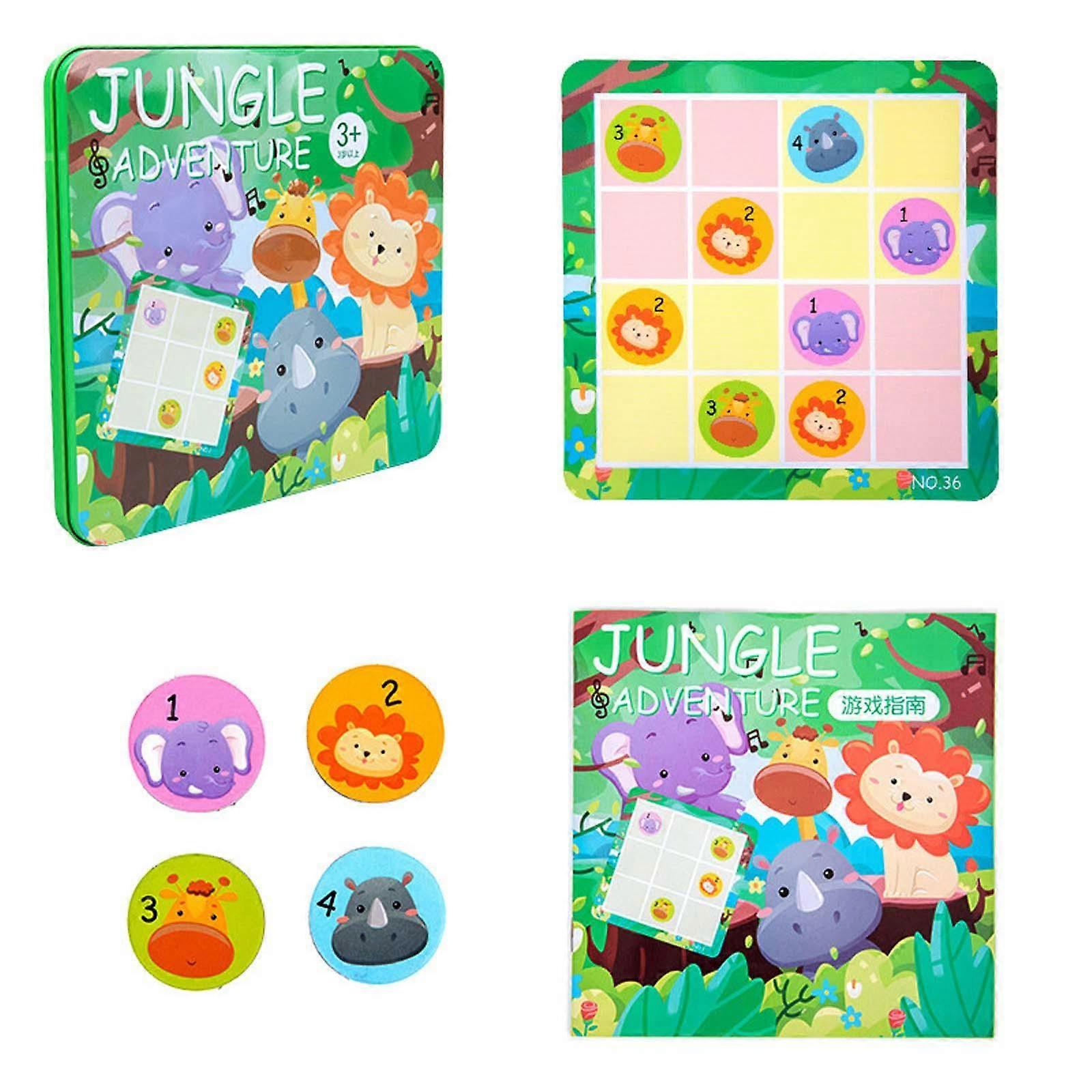 International Checkers Board Game Puzzle Toy For Kid Sudoku Chess Education Toy Kid Table Toy Mathematical Toy