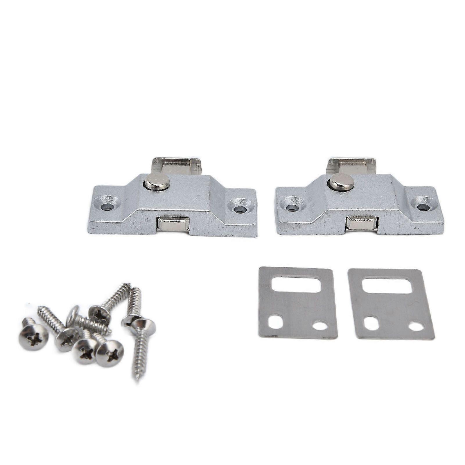 2Set Latch Lock Folding Window Door Bolt AntiTheft Security Stainless Steel Latch Lock