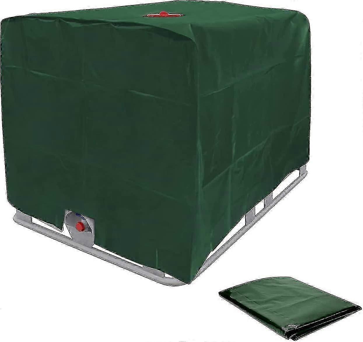 Coperchio serbatoio acqua verde 1000 L per serbatoio Ibc - 120 x 100 x 116 cm