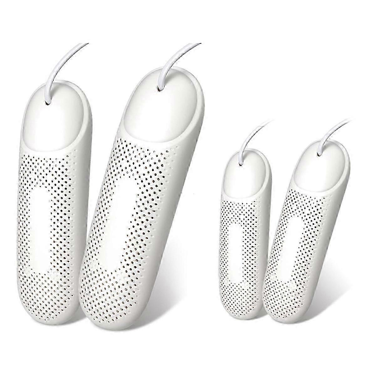 2 Pairs Boot Dryer Shoe Dryer Foot Dryer Portable Footwear Dryers Machine with 3 Timer Modes for Ad