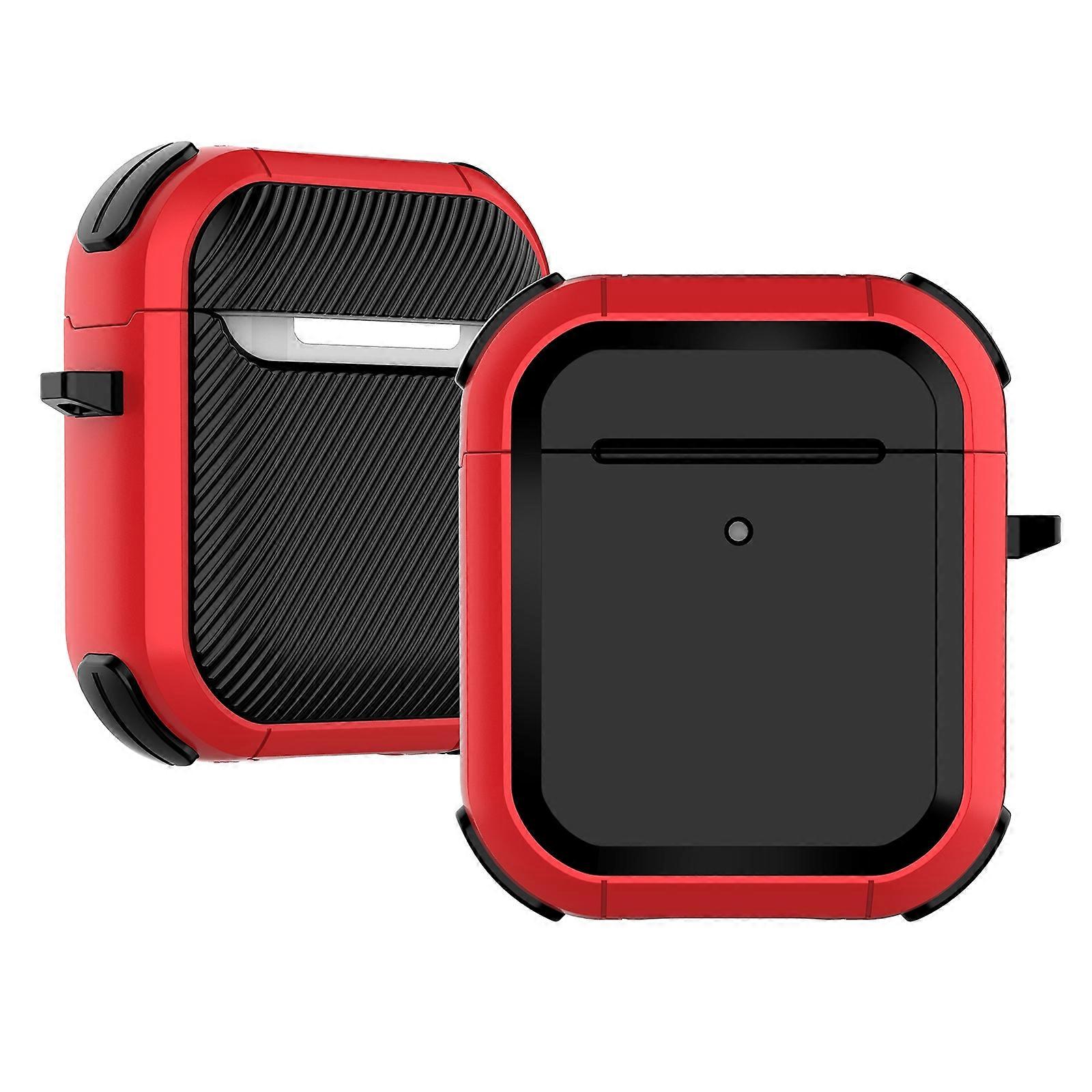 Wireless Earphones Shockproof Thunder Mecha TPU Protective Case For AirPods 1/2