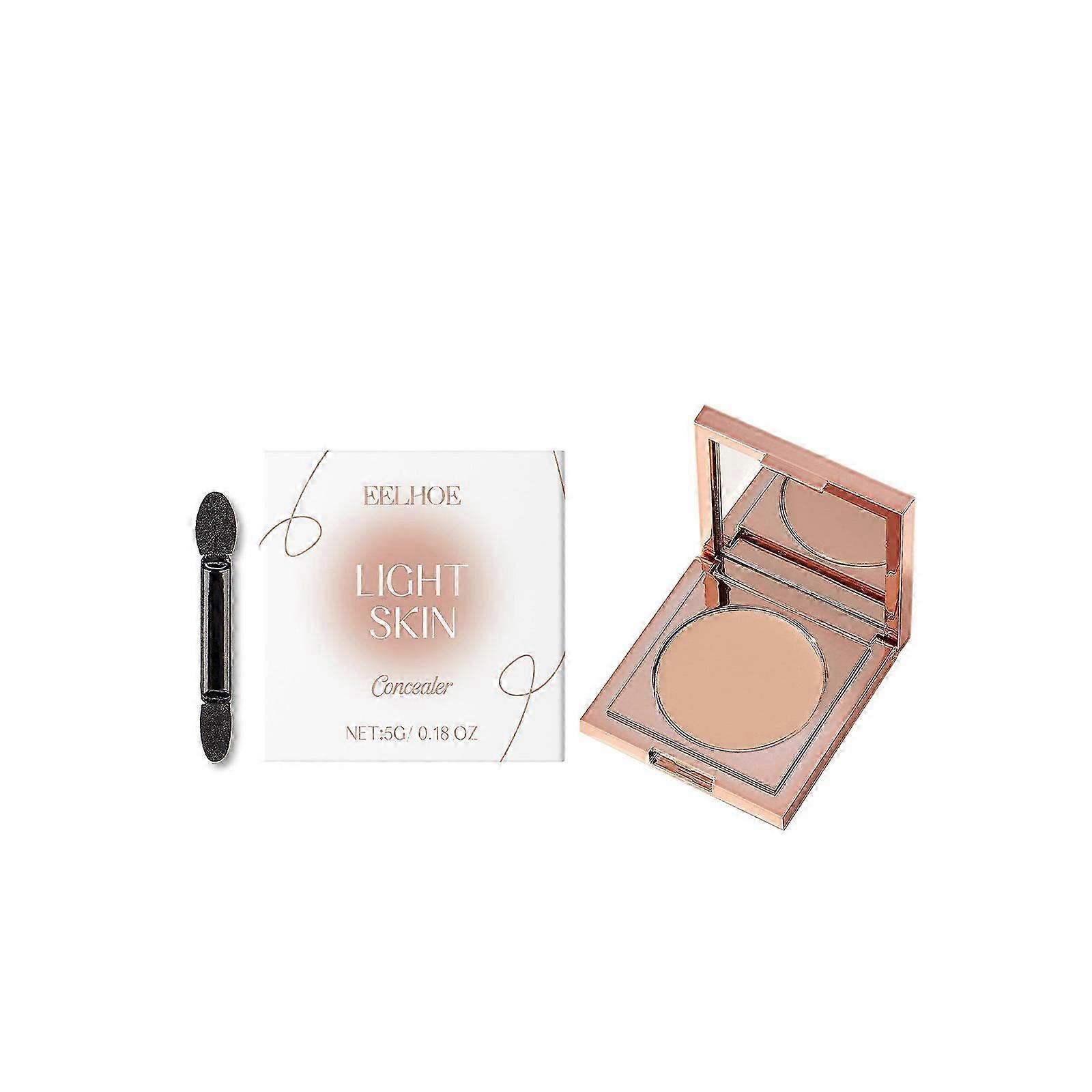 Undereye Corrector, Color Corrector for Dark Circles with Brush, Conceal & Brighten Dark Circles, Under Eye Concealer