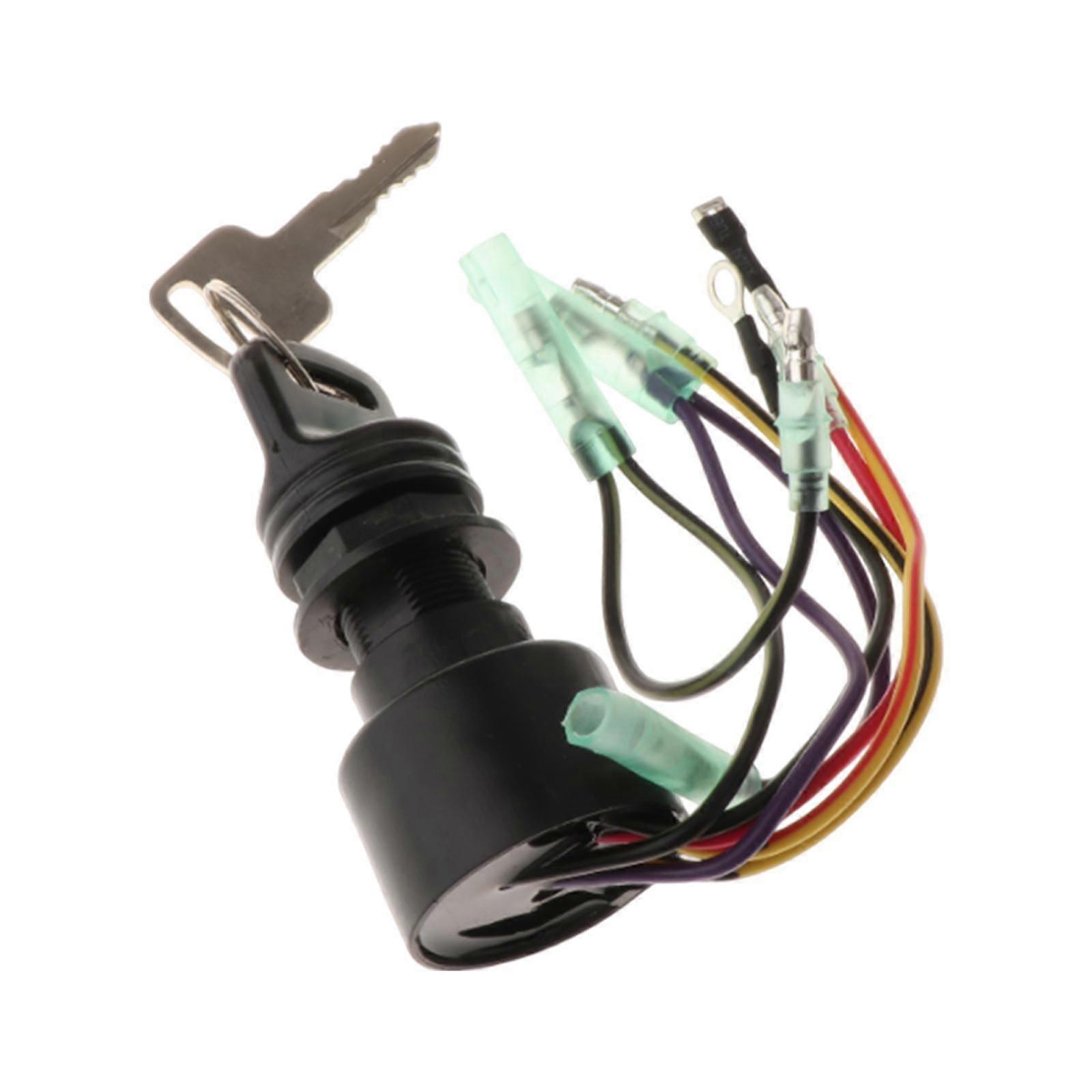 Boat Ignition Key Switch Assembly 35100-zv5-013 Starter Switch Replacement