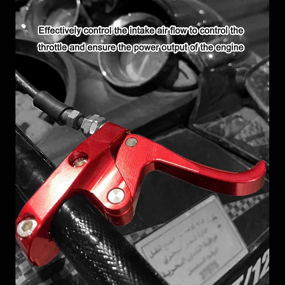 Levier d'accélérateur en alliage d'aluminium pour jet-ski et bateau à moteur, guidon de 1 pouce et 7/8 pouce