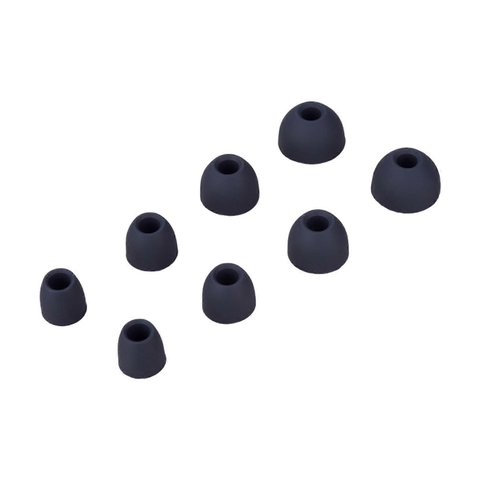 4 Pair Silicone Ear Tip Universal Earpads Replacement Tip Wireless Earphone Earbuds for E8  Blue