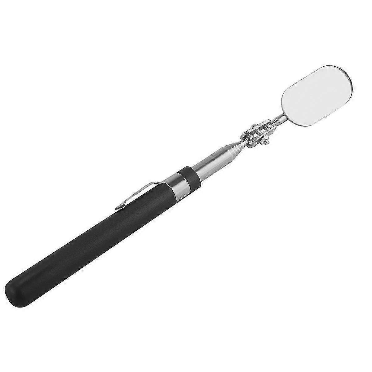3 Pieces Telescoping Inspection Mirror Observe Mirror Inspection Tool for Check The Condition of The VehicleOval DS